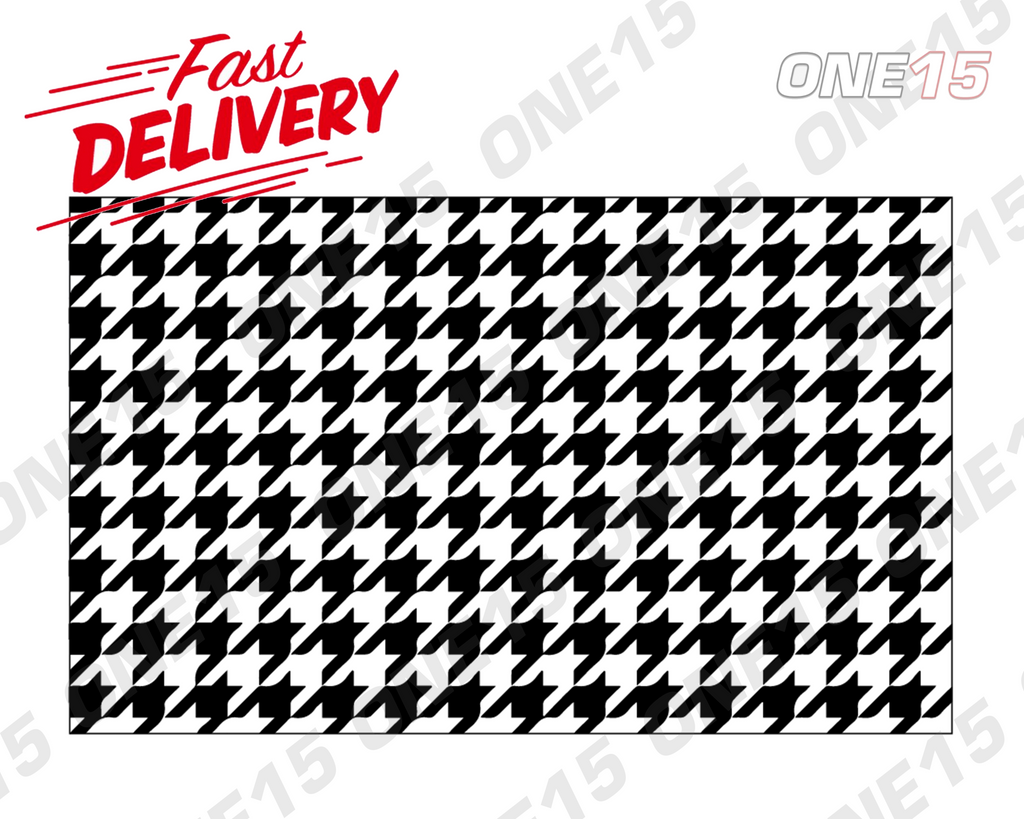 HOUNDSTOOTH PATTERN VINYL PAINTING STENCIL *HIGH QUALITY* – ONE15 houndstooth-pattern-vinyl-painting-stencil-high-quality-one15