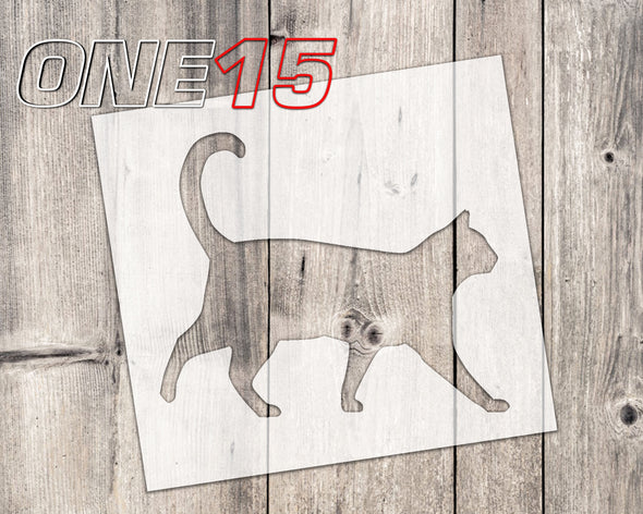 Cat 2 mylar stencil | reusable | for wood food t shirt shoes painting airbrushing | food safe | diy crafting