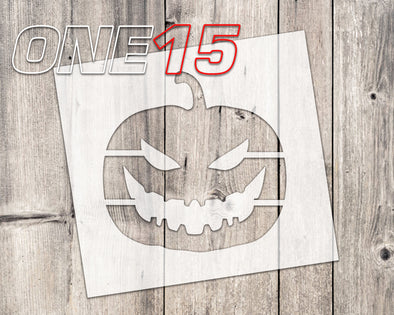 Halloween Pumpkin mylar stencil | reusable | for wood food t shirt shoes painting airbrushing | food safe | diy crafting